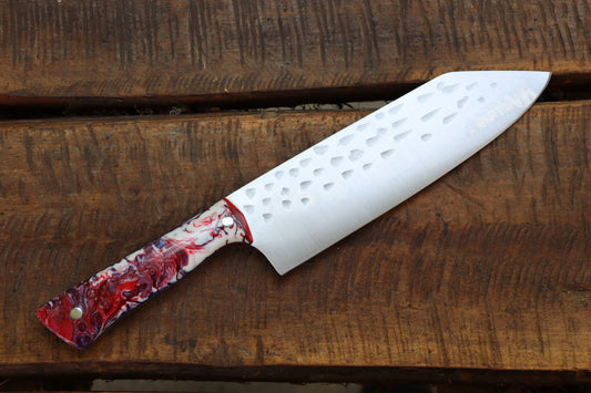 Gaia Santoku Kitchenknive - LAMINA Knives