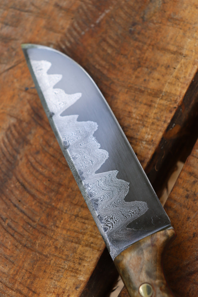Isis San Mai Damast | LAMINA Knives
