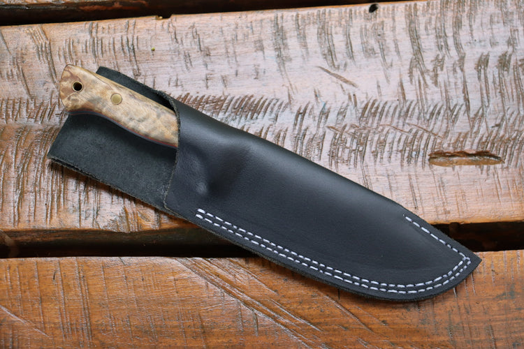 Isis San Mai Damast Jagdmesser - LAMINA Knives Schweiz