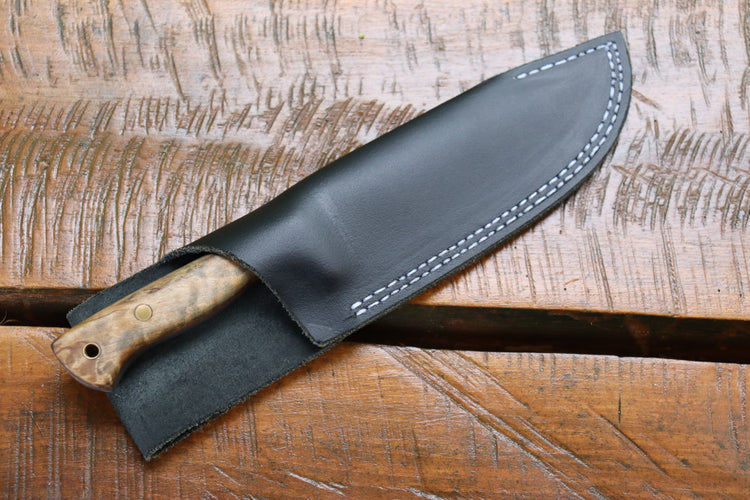 Isis San Mai Damast Jagdmesser - LAMINA Knives Schweiz