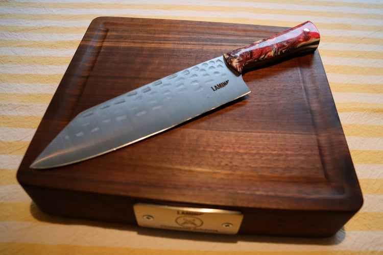 Gaia Santoku Küchenmesser - Premium Swiss Kitchen Knife von LAMINA