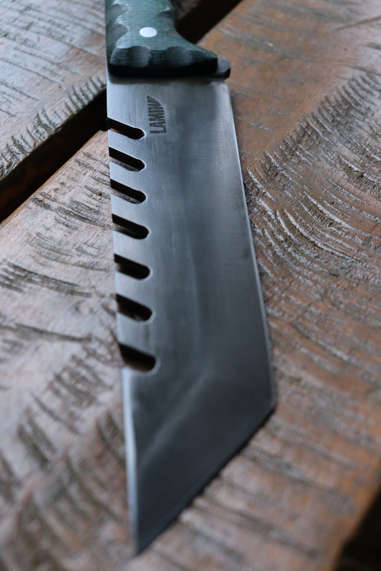 Tanto Ringmesser - Handgefertigtes Survivalmesser | LAMINA Knives