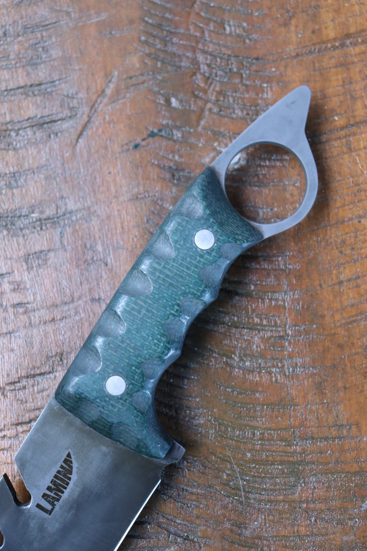 Tanto Ringmesser - Handgefertigtes Survivalmesser | LAMINA Knives