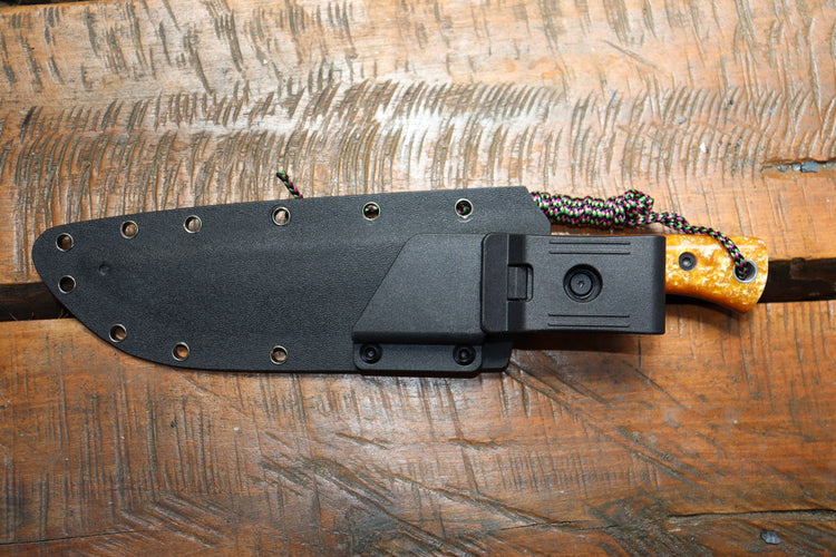 Hadrian Detail – handgefertigte Klinge, HRC 61, LAMINA Knives