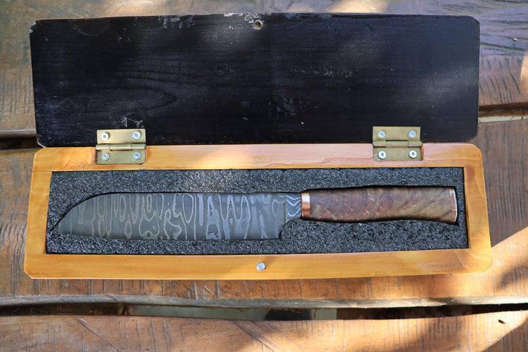 Romulus – Damast Küchenmesser | LAMINA Knives