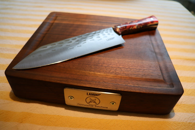 Gaia Santoku Küchenmesser - Premium Swiss Kitchen Knife von LAMINA