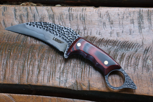 Karambit Ringmesser - Handgefertigtes Survivalmesser | LAMINA Knives