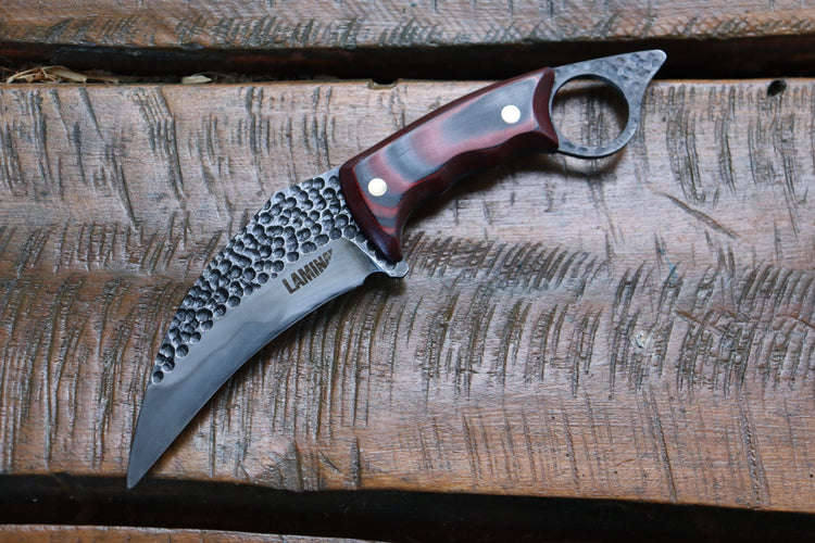 Karambit Ringmesser - Handgefertigtes Survivalmesser | LAMINA Knives