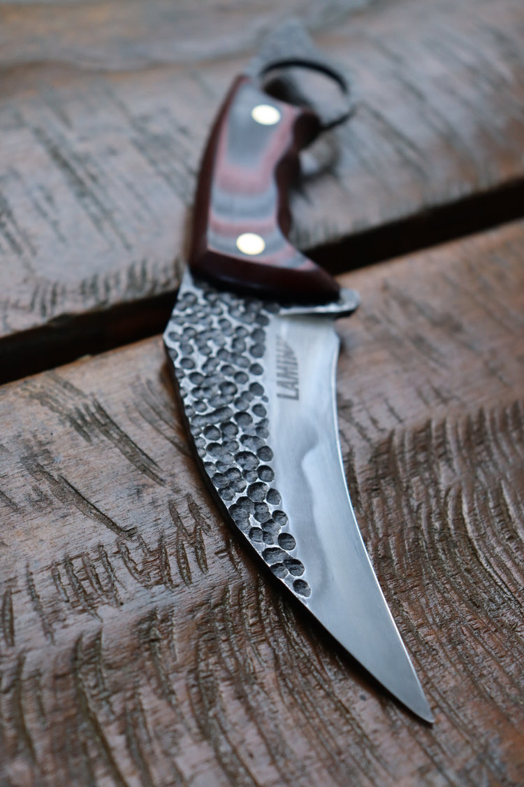 Karambit Ringmesser - Handgefertigtes Survivalmesser | LAMINA Knives