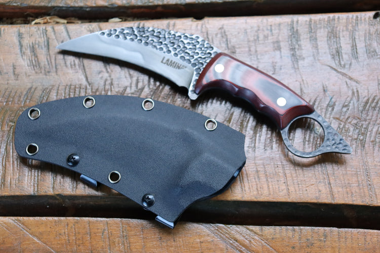 Karambit Ringmesser - Handgefertigtes Survivalmesser | LAMINA Knives
