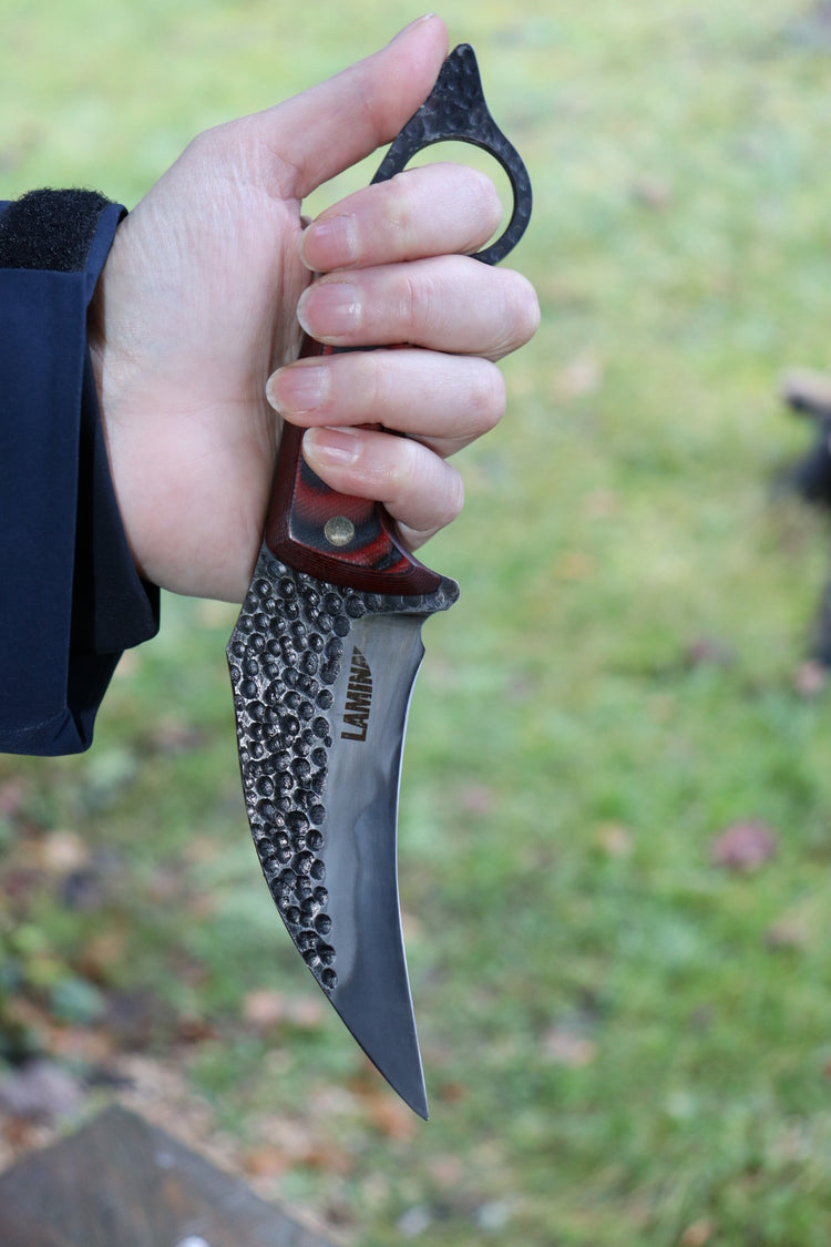 Karambit Ringmesser - Handgefertigtes Survivalmesser | LAMINA Knives