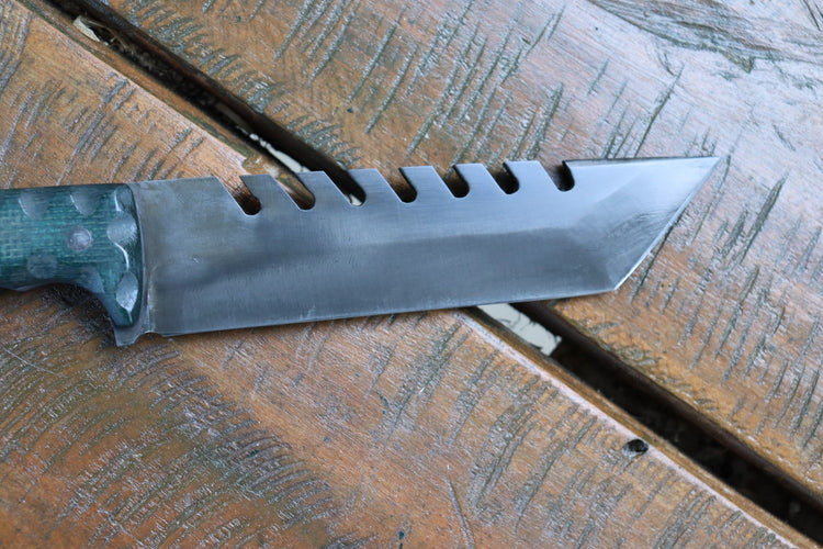 Tanto Ringmesser - Handgefertigtes  Survivalmesser | LAMINA Knives