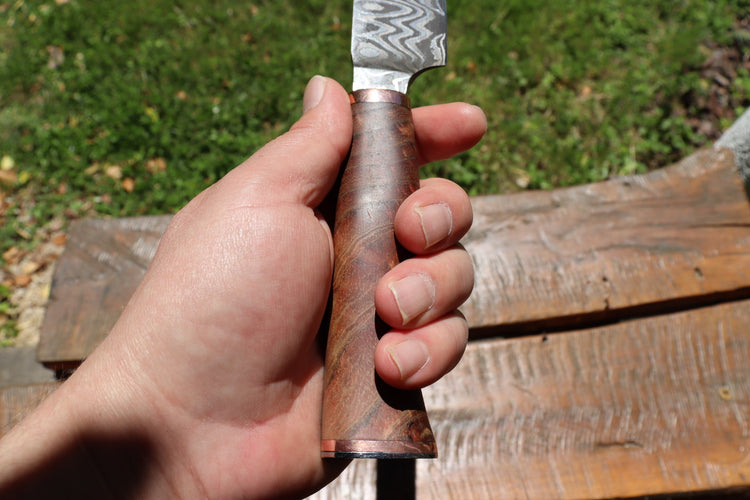 Romulus – Damast Küchenmesser | LAMINA Knives