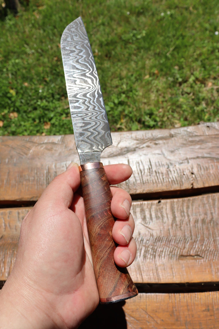 Romulus – Damast Küchenmesser | LAMINA Knives