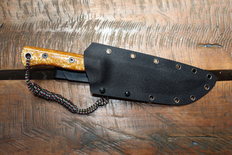 Hadrian mit Scheide – Schweizer Handwerksmesser, 370 g