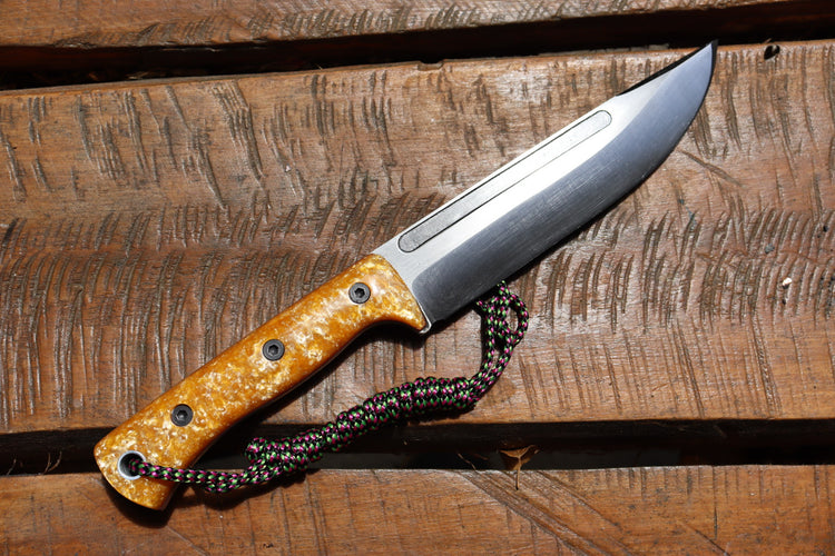 Hadrian Klinge – HRC 61, 160 mm, handgefertigt von LAMINA Knives